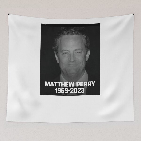 Item preview, RIP Matthew Perry - Chandler Bing designed and sold by POPCulturejb.