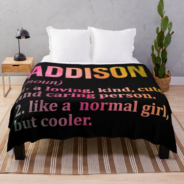Item preview, Addison Name Definition in Watercolor designed and sold by XCIV.