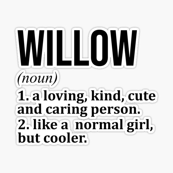 Willow Name Definition