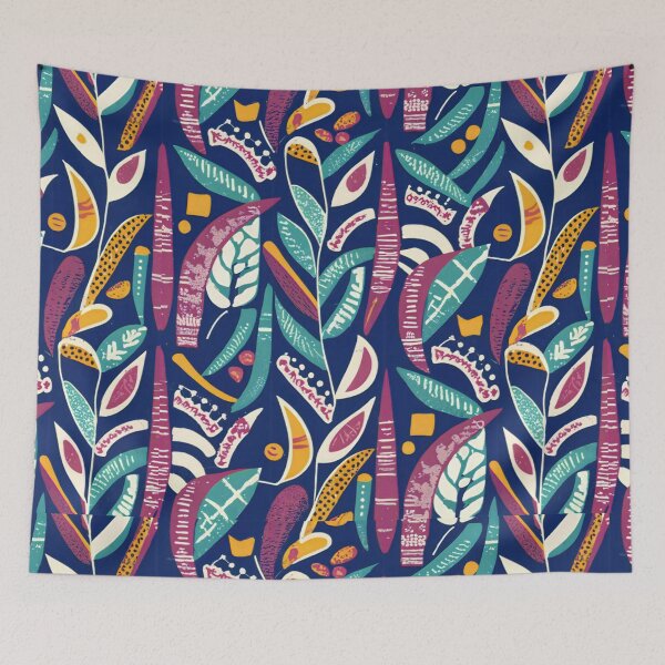 Aperçu de l'œuvre Élégance vibrante, beauté des motifs inspirés du batik africain. créée et vendue par Tamas Das.