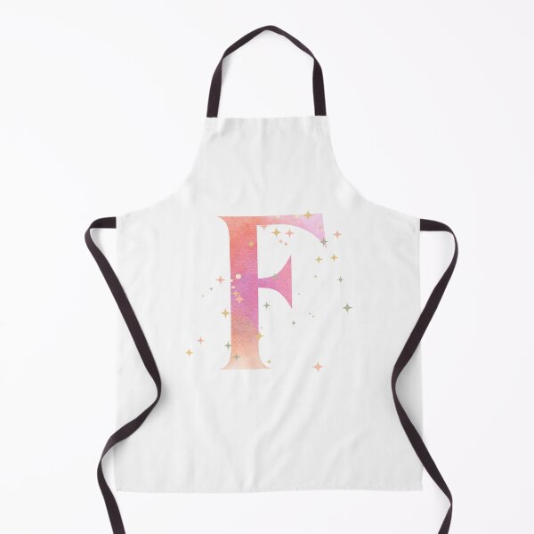 Artikelvorschau, Buchstabe F Monogramm rosa Aquarell entworfen und verkauft von iRenza.