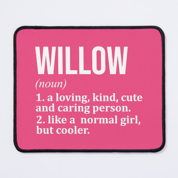 Item preview, Willow Name Definition for Women designed and sold by XCIV.