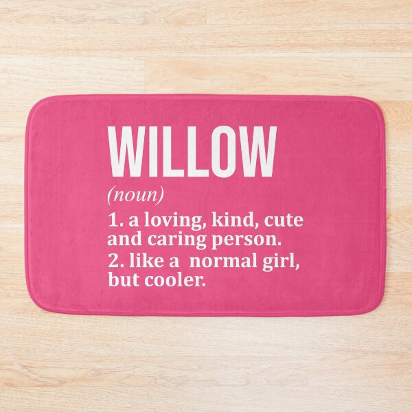 Item preview, Willow Name Definition for Women designed and sold by XCIV.