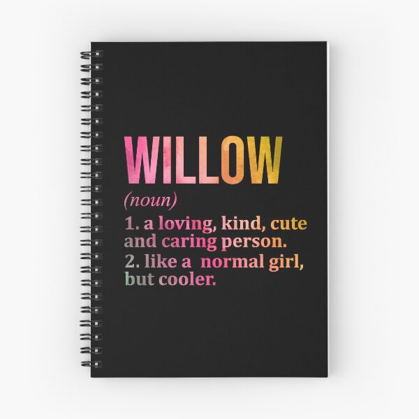 Item preview, Willow Name Definition in Watercolor designed and sold by XCIV.