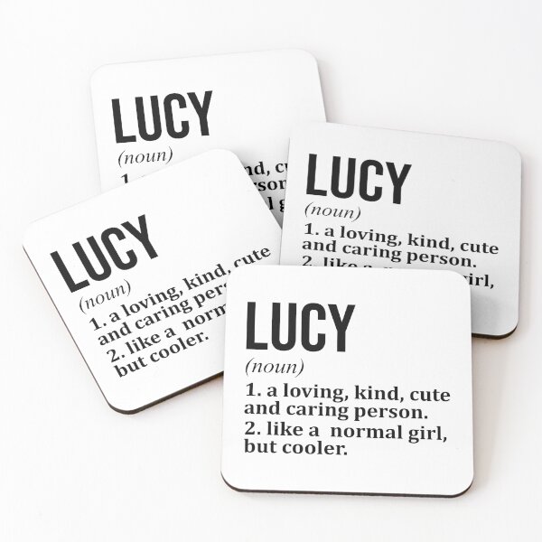 Item preview, Lucy Name Definition designed and sold by XCIV.