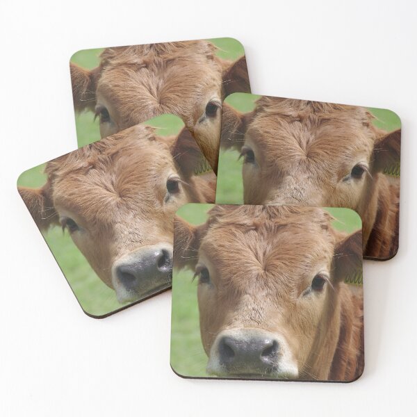 Item preview, Brown cow designed and sold by animal-animal.