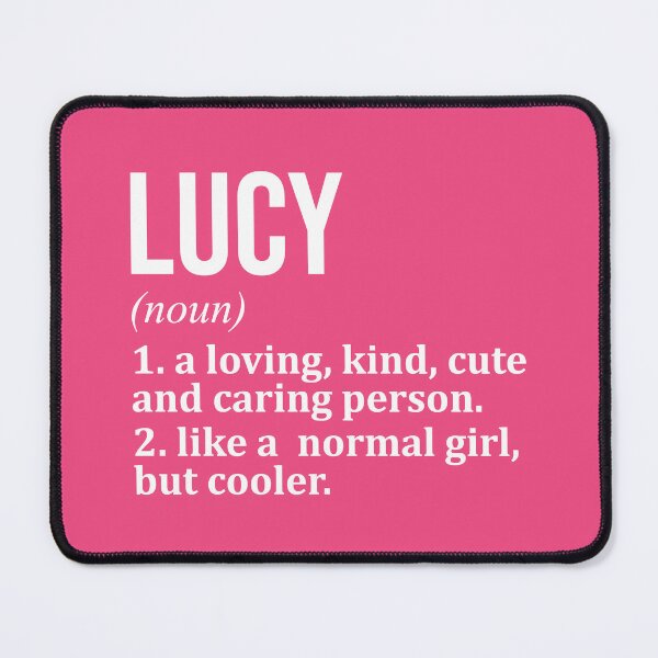 Item preview, Lucy Name Definition for Women designed and sold by XCIV.