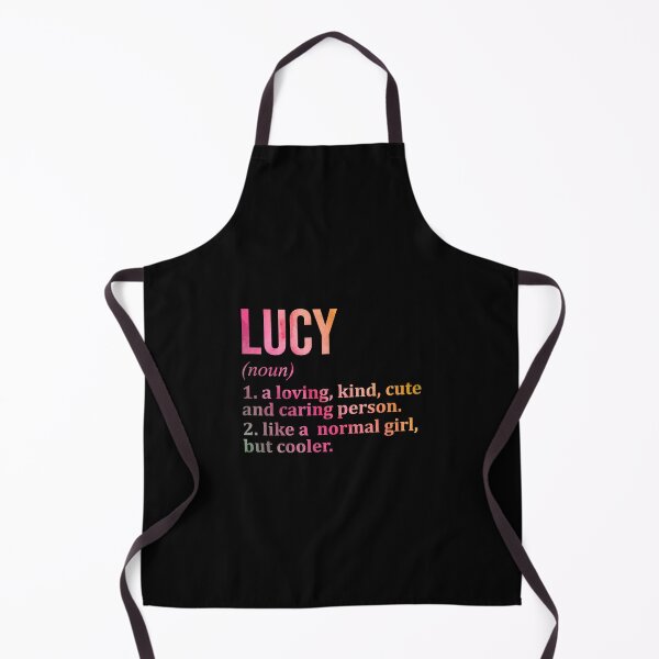 Item preview, Lucy Name Definition in Watercolor designed and sold by XCIV.