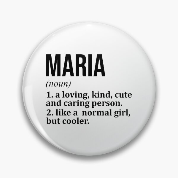 Item preview, Maria Name Definition designed and sold by XCIV.