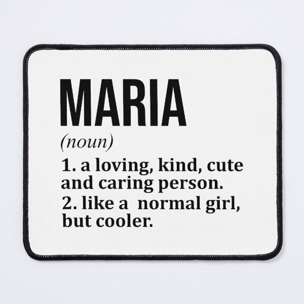 Item preview, Maria Name Definition designed and sold by XCIV.