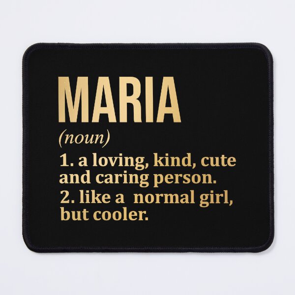 Item preview, Maria Name Definition in Gold designed and sold by XCIV.