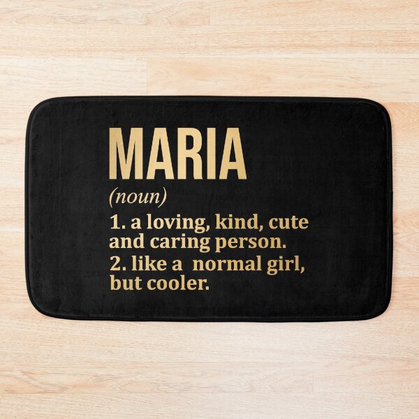 Item preview, Maria Name Definition in Gold designed and sold by XCIV.