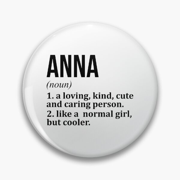 Item preview, Anna Name Definition designed and sold by XCIV.