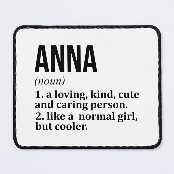 Item preview, Anna Name Definition designed and sold by XCIV.