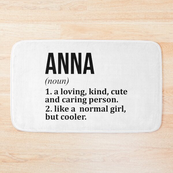 Item preview, Anna Name Definition designed and sold by XCIV.