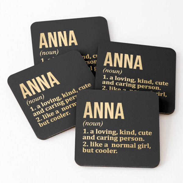 Artikelvorschau, Anna-Namensdefinition in Gold entworfen und verkauft von XCIV.