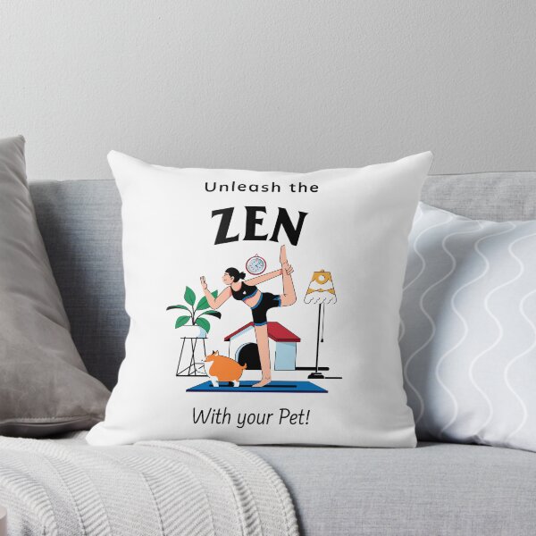 Item preview, Unleash the Zen With Your Pet Dog Yoga designed and sold by welldressing.