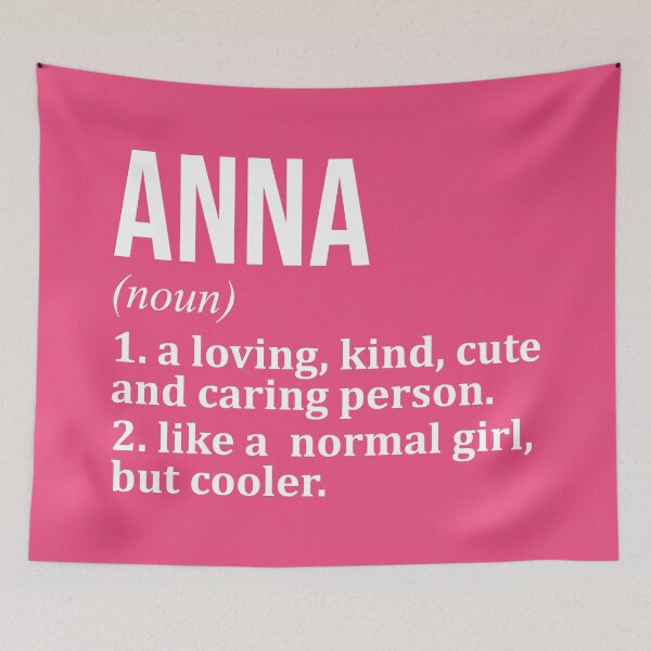 Item preview, Anna Name Definition for Women designed and sold by XCIV.