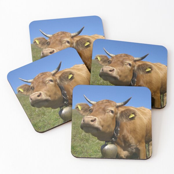 Item preview, Brown cow designed and sold by animal-animal.