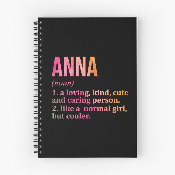 Artikelvorschau, Anna Namensdefinition in Aquarell entworfen und verkauft von XCIV.