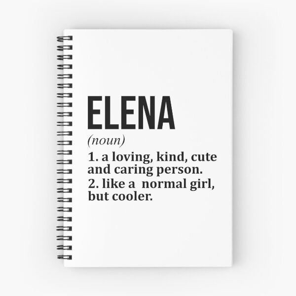 Item preview, Elena Name Definition designed and sold by XCIV.