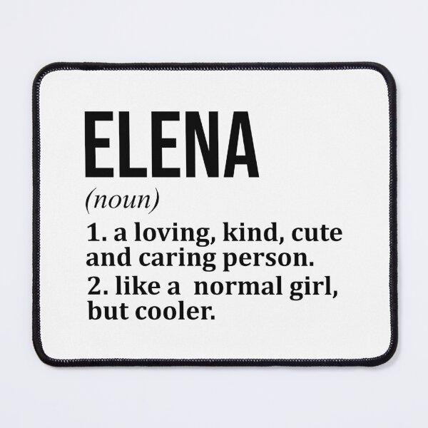 Item preview, Elena Name Definition designed and sold by XCIV.