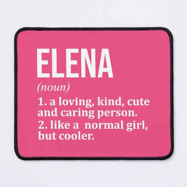 Item preview, Elena Name Definition for Women designed and sold by XCIV.