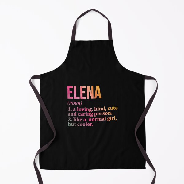 Item preview, Elena Name Definition in Watercolor designed and sold by XCIV.