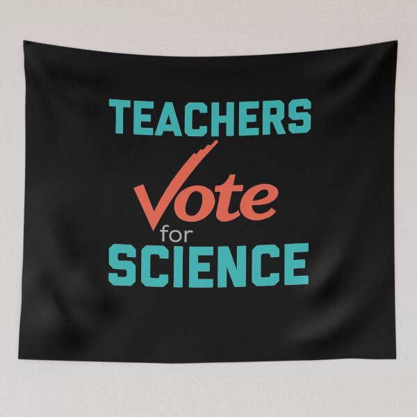 Item preview, TEACHERS March for Science & Vote for Science  designed and sold by brizodesign.
