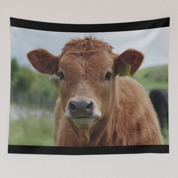 Item preview, Brown cow designed and sold by animal-animal.