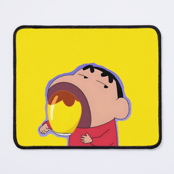 Item preview, Cute Shin-Chan Eating Pudding designed and sold by aakashgupta.