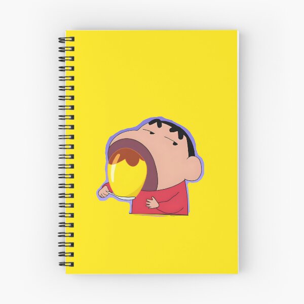 Item preview, Cute Shin-Chan Eating Pudding designed and sold by aakashgupta.