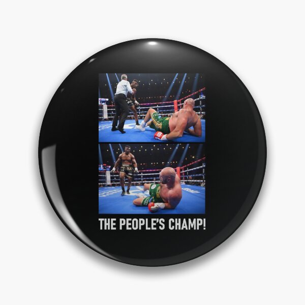Item preview, Tyson Fury v Francis Ngannou: knock down The people's champ! designed and sold by POPCulturejb.