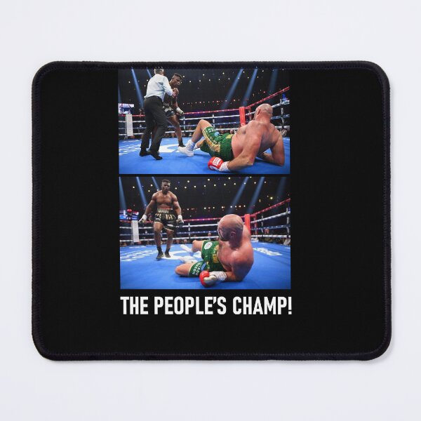 Item preview, Tyson Fury v Francis Ngannou: knock down The people's champ! designed and sold by POPCulturejb.
