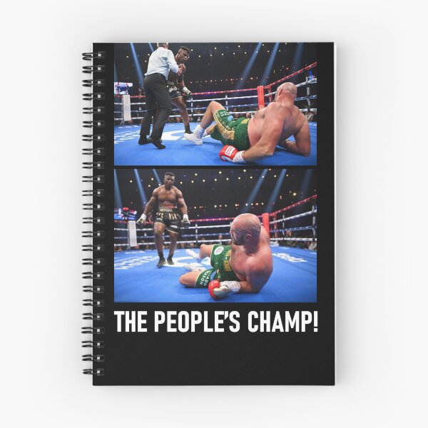 Item preview, Tyson Fury v Francis Ngannou: knock down The people's champ! designed and sold by POPCulturejb.