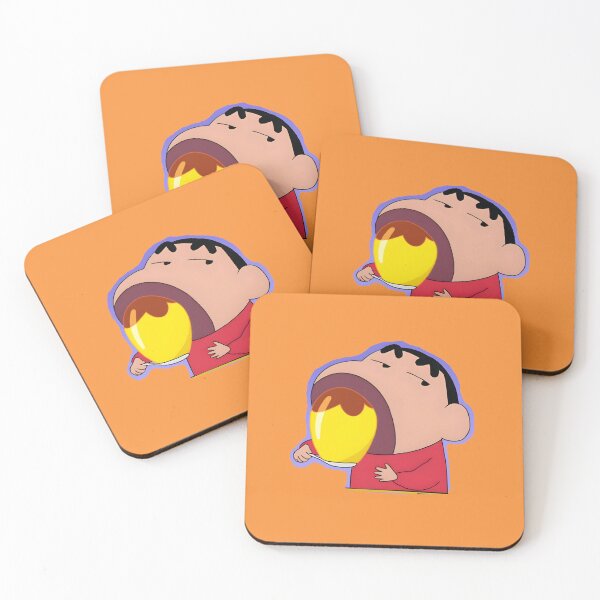 Item preview, Cute Shin-Chan Eating Pudding designed and sold by aakashgupta.