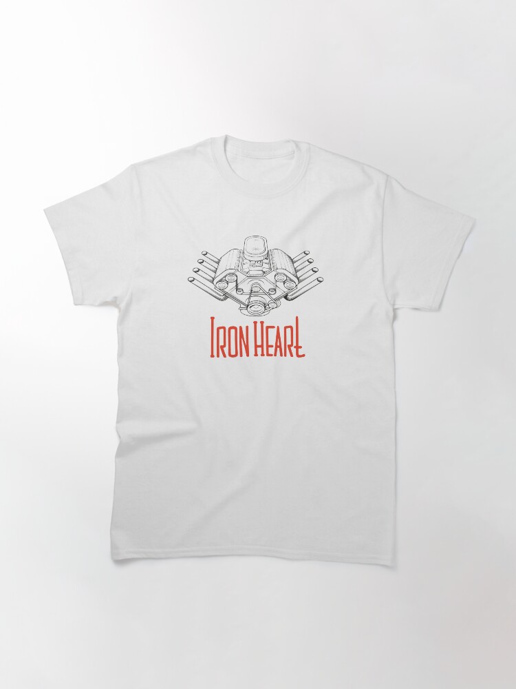 Thumbnail 3 of 7, Classic T-Shirt, Iron Heart designed and sold by ARover.