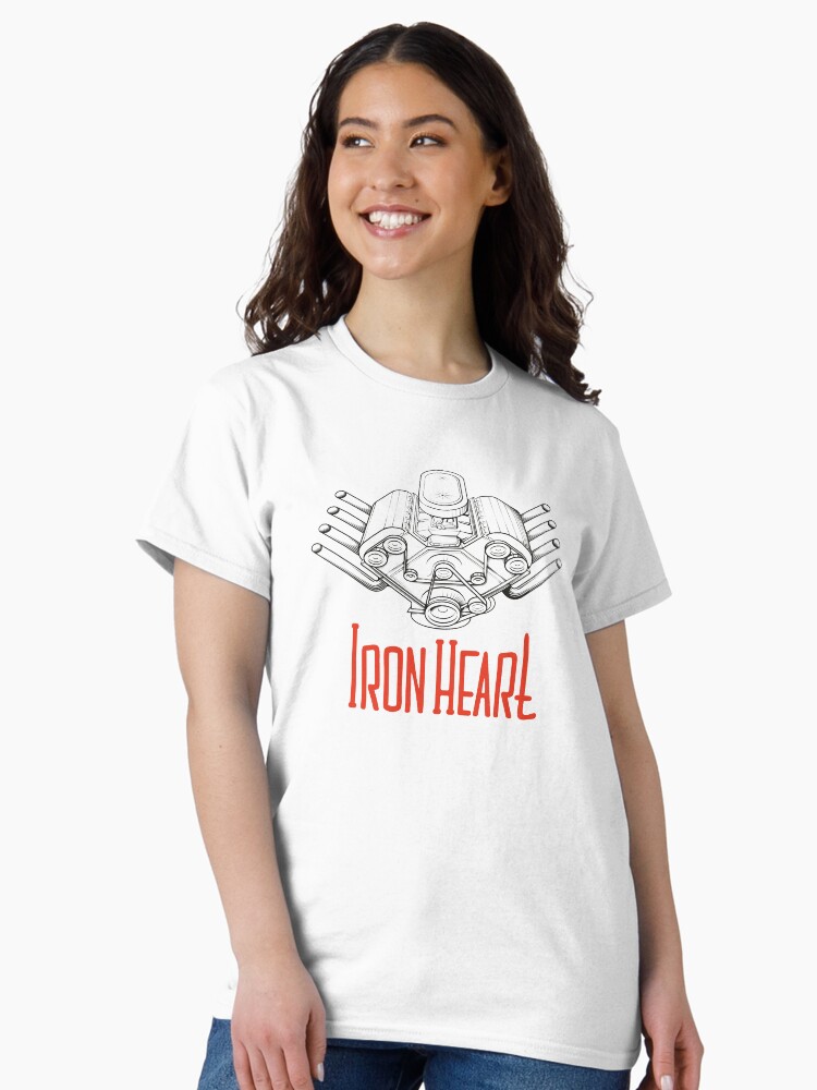 Thumbnail 1 of 7, Classic T-Shirt, Iron Heart designed and sold by ARover.