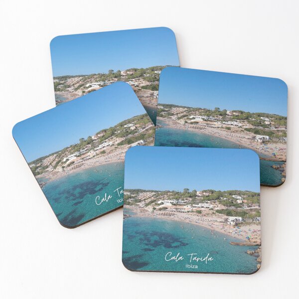 Item preview, Cala Tarida drone shot  designed and sold by Simply The West Prints.