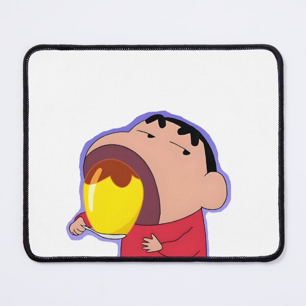 Item preview, Cute Shin-Chan Eating Pudding designed and sold by aakashgupta.