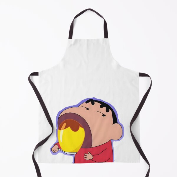 Item preview, Cute Shin-Chan Eating Pudding designed and sold by aakashgupta.