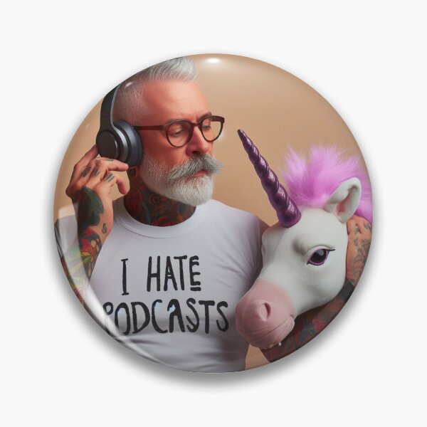 Item preview, The Silver Fox and the Unicorn designed and sold by Ihatepodcasts.