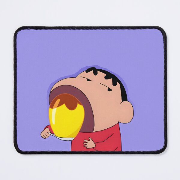 Item preview, Cute Shin-Chan Eating Pudding designed and sold by aakashgupta.