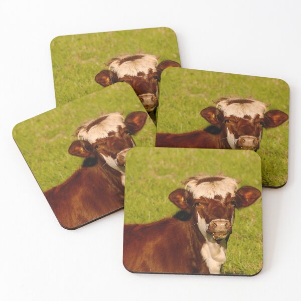 Item preview, Brown cow designed and sold by animal-animal.