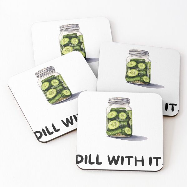 Item preview, Dill with it Funny pickle design designed and sold by Shanigi-Designs.