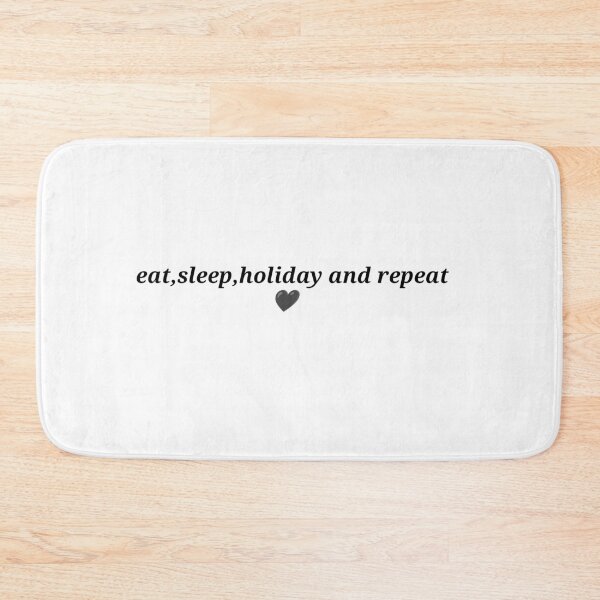 Item preview, Pretty eat sleep holiday designed and sold by LoveDaisyShop.