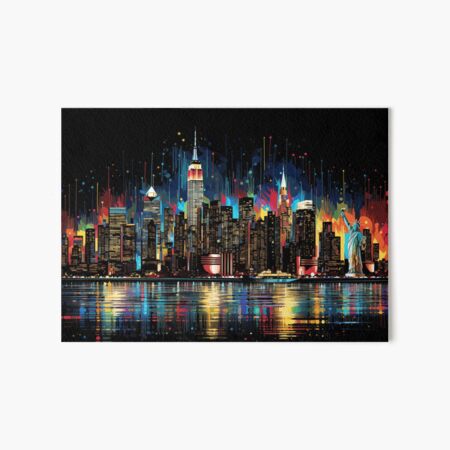 Artikel-Vorschau von New Yorker Skyline-Pop-Art, designt und verkauft von narenz03.