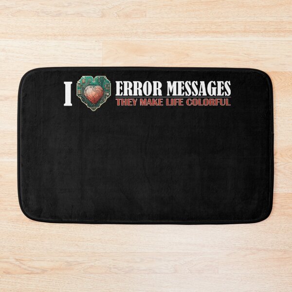 Item preview, I Love Computer the Colorful World of Error Messages designed and sold by Cedinho.