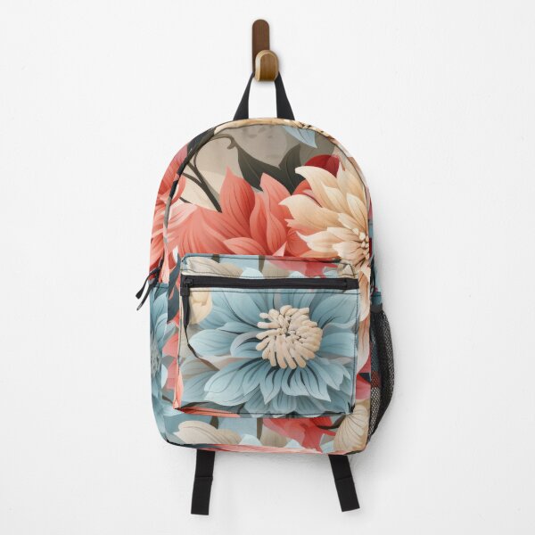 Item preview, Symmetrical floral pattern inspired by roses designed and sold by Purr- Paradise.
