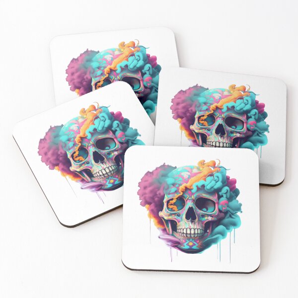 Item preview, Smoke skull designed and sold by Darcie Smith.